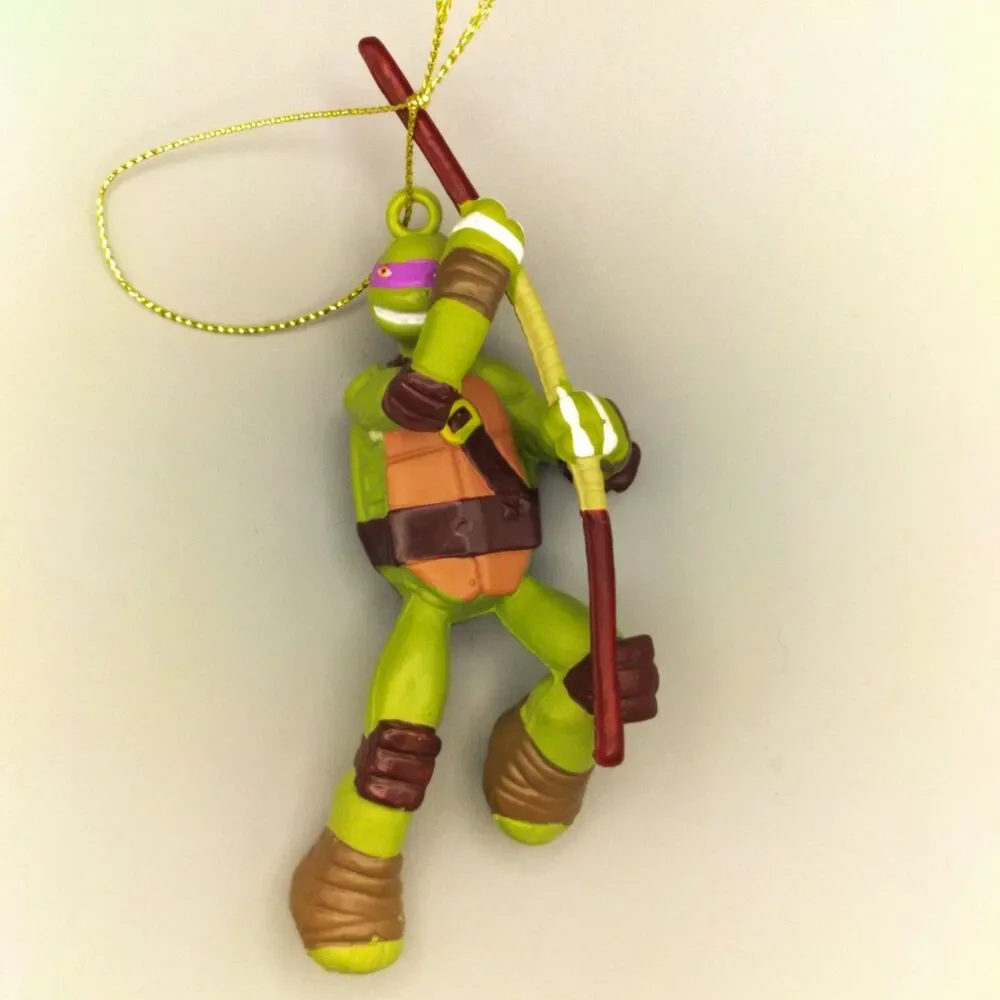 TMNT Donatello Christmas Ornament Teenage Mutant Ninja Turtles Holiday Decor